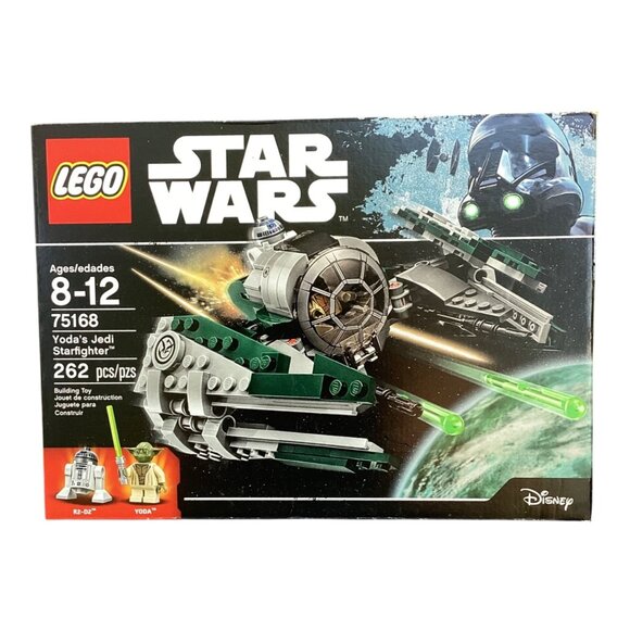 LEGO Star Wars Yodas Jedi Starfighter Set 75168 With Box 262 Pieces Disney - Picture 1 of 7